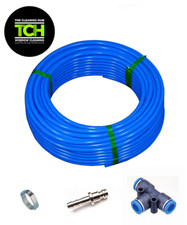 Waterfed Pole Hose Kit Window Cleaning Pole Hose PVC Pole Hose 5mm ID Blue