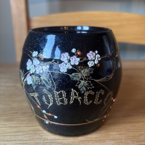Tobacco jar vintage humidor - jar,