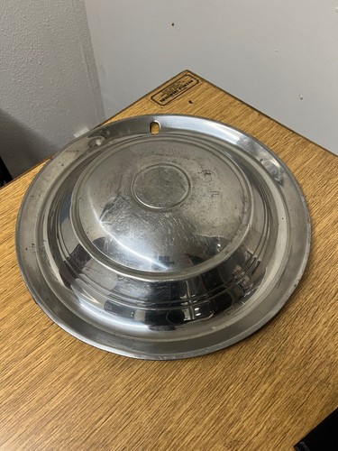 Vintage dished hubcap - vintage,