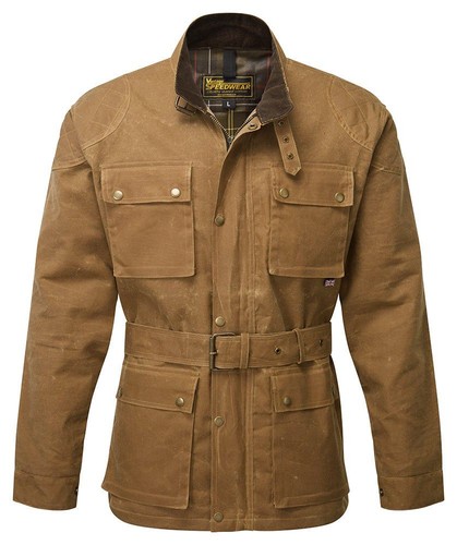 Tan classic wax cotton - tan,