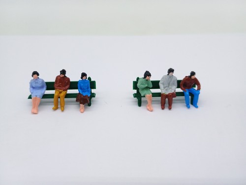Model train railway figures - model,