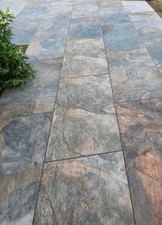 Copper Slate Porcelain 600x900 Paving Slabs