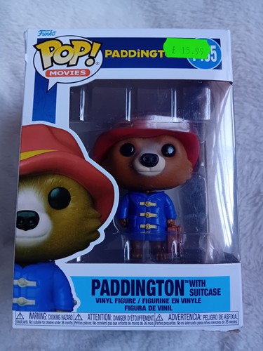 Paddington with suitcase - suitcase, #1435