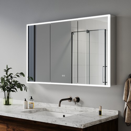 Led bathroom mirror cabinet - mirror,