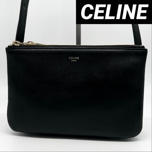 Celine small trio bag - small, leather