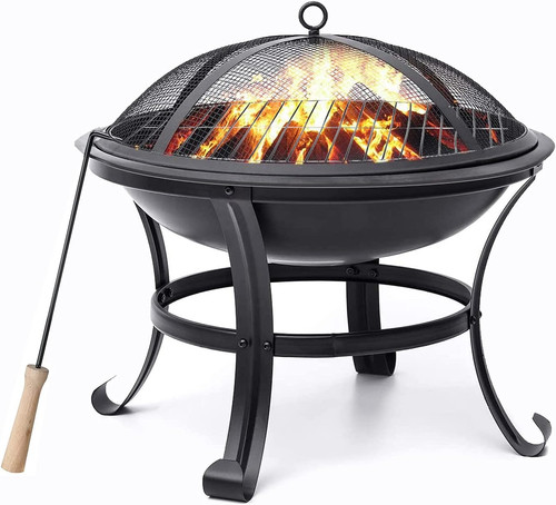 Outdoor fire pit - pit, with