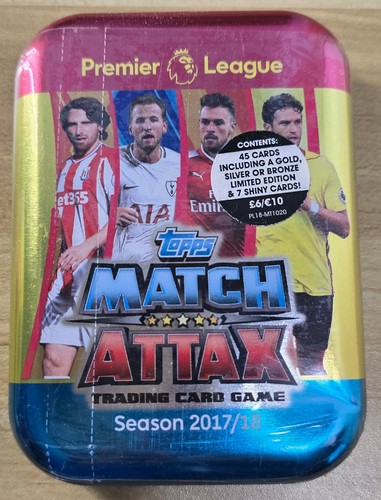 Topps match attax 2017 - topps, 2017/18