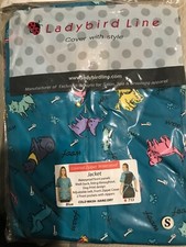 Ladybird Line blue dog design