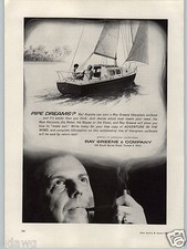 1962 PAPER AD Ray Greene & Co