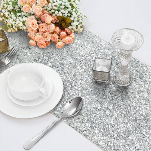 Tts silver glitter sequin - silver,