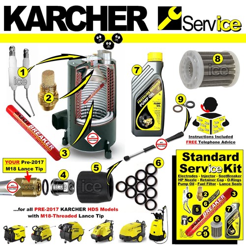 Karcher service kit hds 501 - karcher,