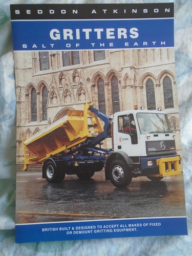 Seddon atkinson gritters salt - seddon,