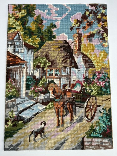 Vintage tapestry picture - tapestry,
