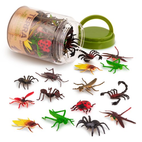 Terra battat 60pcs - terra, insects