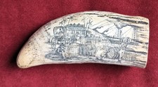 Resin Faux Scrimshaw Whale's Tooth Waring & Co Limited