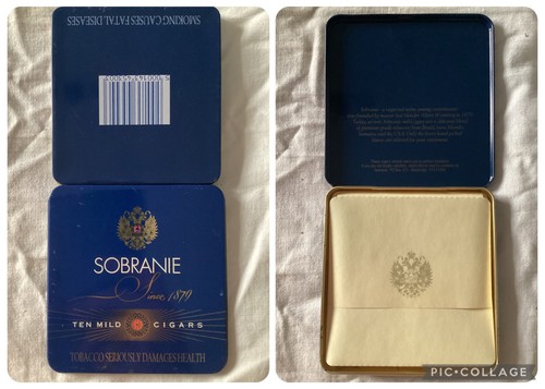 Sobranie cigar tin - 10,