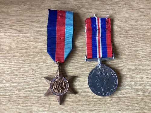 Two original ww2 medals - ww2,
