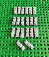 LEGO plate building plate base plate 1x3 new light gray 20 pieces basic plate 3623 R1