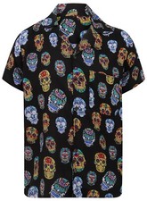 SUGAR SKULL HALLOWEEN SHIRT