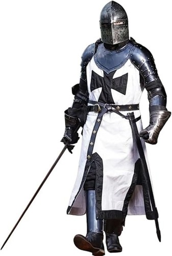 Medieval black templar knight - medieval,
