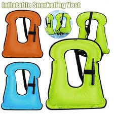 Portable Snorkeling Vest Life Jacket Inflatable Swim Vest Jackets Sports Safety