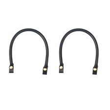 2Pcs PU Leather Shoulder Bag Strap Detachable Bag Belt Bag Handles  for Woman