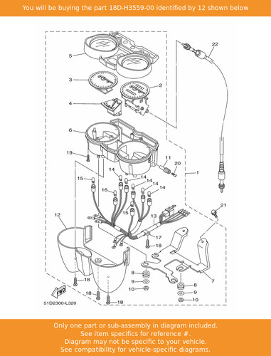 Yamaha cover meter - yamaha, cover,