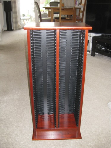 Rose wood storage cabinet - cd,