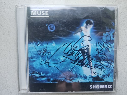 Muse showbiz cd signed - muse,