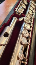 Yamaha YFL-614 Solid Silver Flute. A perfect Christmas gift!