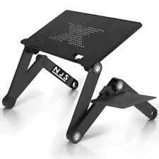 NJS Adjustable Home DJ's Music Laptop iPad Tablet Stand With Fan & Mouse Shelf