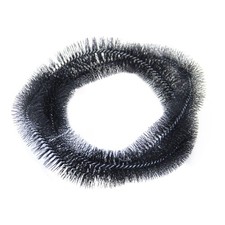 Hub cleaning ring brush black