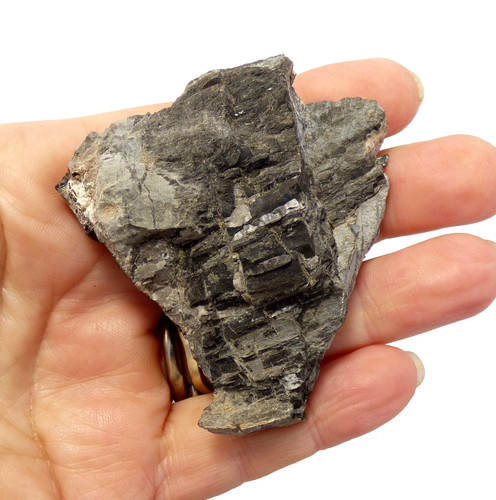 Whitby jet piece unpolished - jet,
