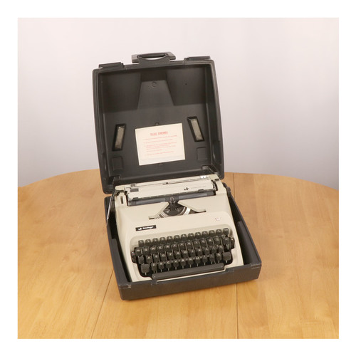 Working scheidegger typewriter - working,