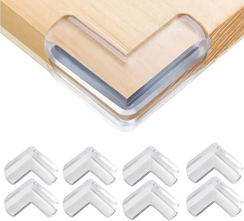 Clear corner protectors - 4/8,