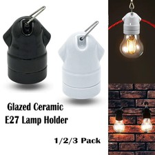 Glazed Ceramic Edison Screw
