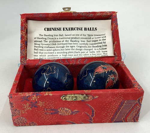 Chinese exercise baoding iron - chinese,
