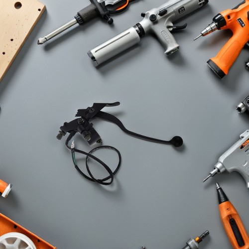 Plastic alloy brake lever - alloy,