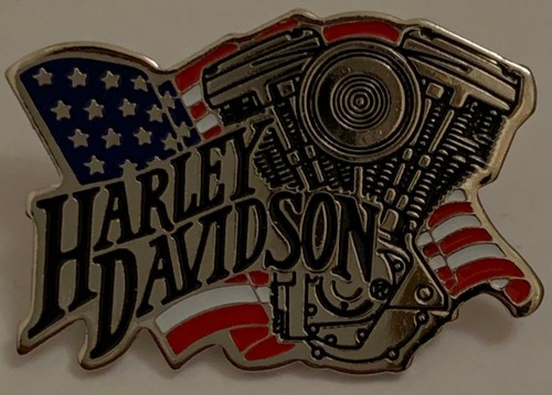 Harley davidson pin badge - harley,