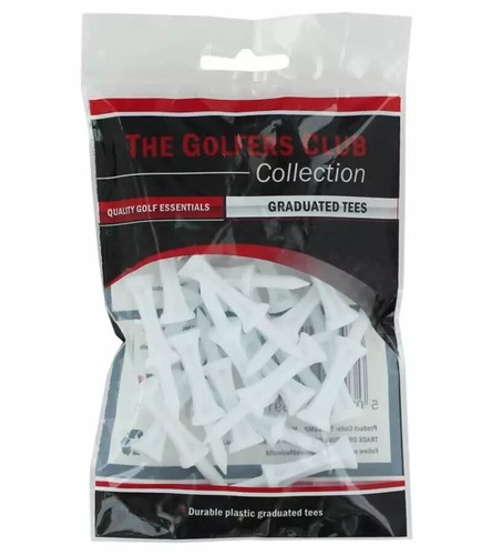 Golfers club plastic graduated - plastic,