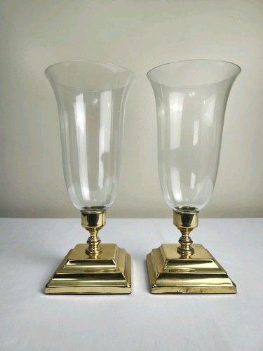 Vintage brass glass - brass,