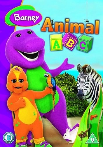 Barney animal abc dvd - animal,