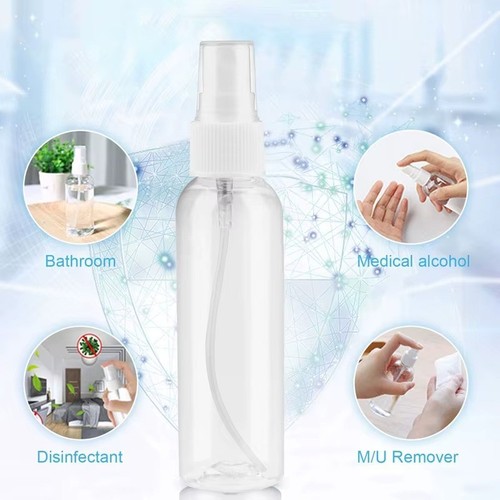 Refillable clear pet - clear, plastic