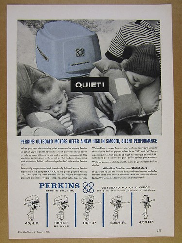 1963 perkins outboard motors - outboard, 5