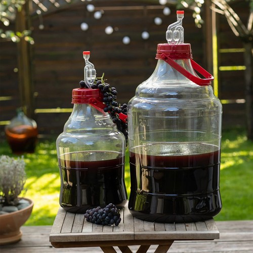 Plastic jar demijohn with - plastic,