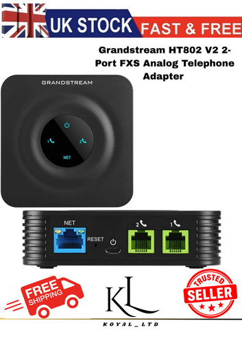 Grandstream ht802 port - grandstream, 2-port