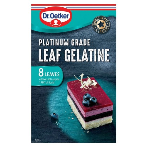 Oetker gelatine leaf - gelatine,
