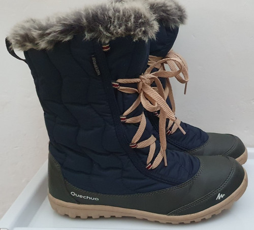 Women quechua snow boot - snow,