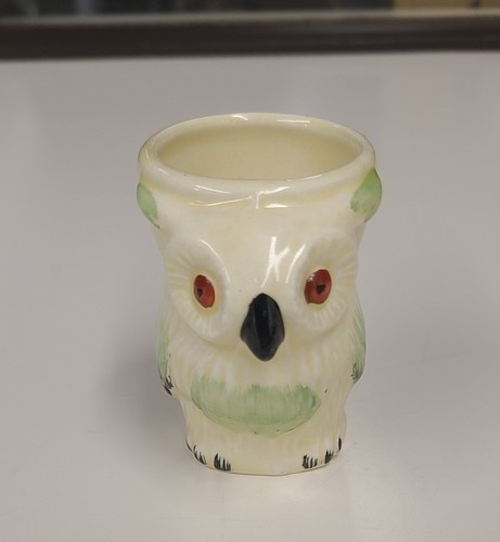 Vintage owl egg cup keele - ,