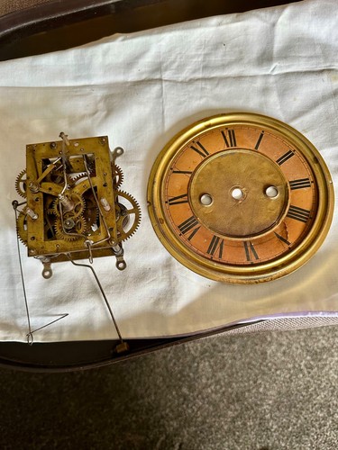 Antique hac mantle - hac, clock